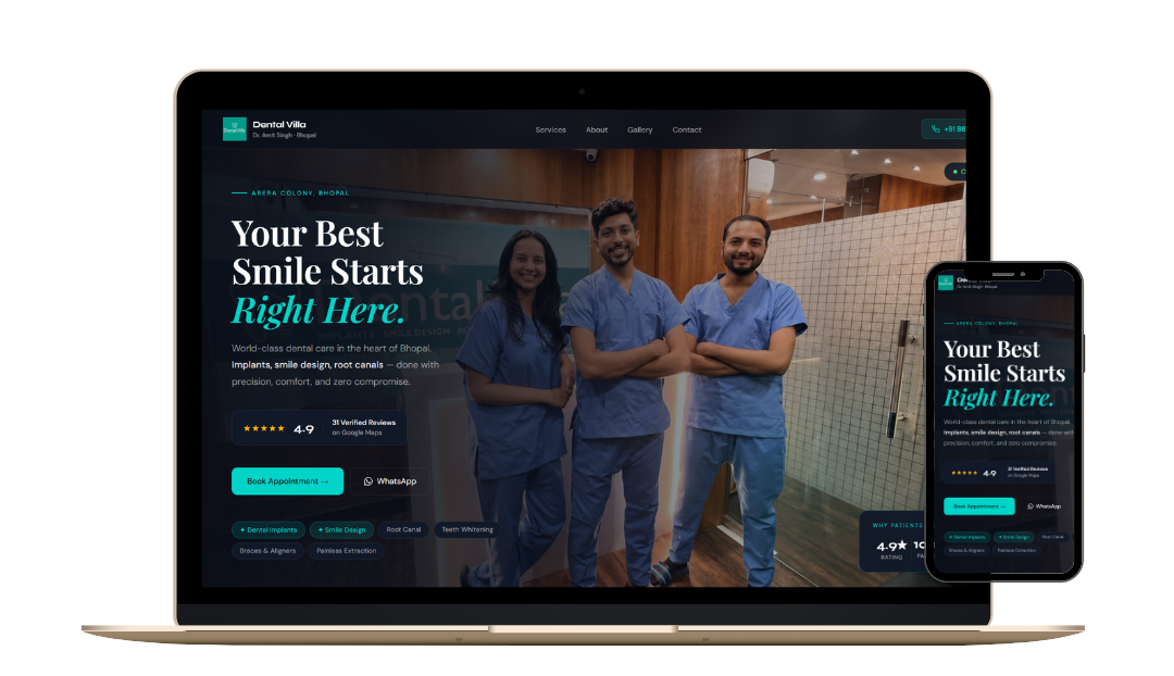 Websites & Newsletters sample 3